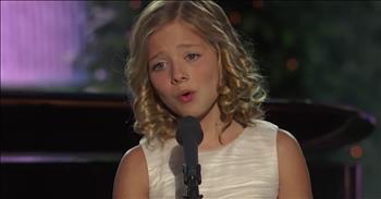 Singing sensation Jackie Evancho shares her 2011 performance of ‘When You Wish Upon A Star’ from her Dream With Me concert. 

Jackie Evancho became a worldwide sensation after being crowned runner-up on the fifth season of America’s Got Talent. She was just ten years old when she made her appearance on the popular talent competition. 

Her classical vocals combined with high range made Jackie a standout during the series. After her appearance on AGT, this powerful voice continued to make a name for herself in the music industry. 

Jackie has performed all over the world to an array of adoring fans. Today, she is sharing a throwback clip from her Dream With Me concert tour. 

Jackie lends her unique opera voice to the Walt Disney classic ‘When You Wish Upon A Star’ and it’s truly an incredible rendition.  

“When you wish upon a star
Makes no difference who you are
Anything your heart desires will come to you”

Jackie has come such a long way from this performance, but it is still mesmerizing to hear this powerful voice come out of such a young girl. 

Now, Jackie is 18 years old, but she continues to tour and share her vocal talent with the world. She truly has a gift like no other and I always enjoy listening to her opera numbers. 

This is one performer who has truly stood the test of time and I have a feeling that we will be hearing the name Jackie Evancho for years to come. 