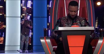 Georgia native Andrew Jannakos had 2 judges battling it out after his ‘Beautiful Crazy’ audition on The Voice. 

When you first hear Andrew’s voice, it is so deep and rich. You may think that you’re about to see an older, seasoned gentleman but that it not the case at all. 

Andrew is a young man with that classic country sound. He belted out the lyrics to ‘Beautiful Crazy’ from Luke Combs.

“Beautiful, crazy, she can't help but amaze me
The way that she dances, ain't afraid to take chances
And wears her heart on her sleeve
Yeah, she's crazy but her crazy's beautiful to me”

Almost immediately, judges Kelly Clarkson and Adam Levine pressed their buttons and turned around. You can see look of shock and awe on their faces when they see the man behind that powerful voice. 

As soon as the song was finished, both judges were fighting to win Andrew over. Adam and Kelly both only had one spot left on their teams so it was a big decision for them to turn around for Andrew. 

Kelly remarked on his voice by saying, “I love the fact that your voice sounds almost like old-school country. But then I turned around, and I was like, ‘What’s up new-style country.’” 

Adam Levine had a valid argument when he said that there was no other country artists on his team and Andrew would be given special attention.

After a tough decision, Andrew ultimately picked coach Adam and I’m very interested to see where this journey takes him. 