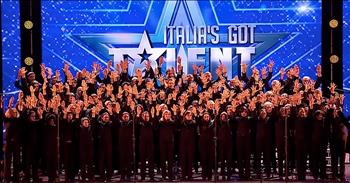 Cord Divertimento Vocale, an incredible Italian choir, shares their unique vocal talents on Italy’s Got Talent. 

There’s nothing better than hearing a group of people come together and join their voices in beautiful harmony. A choir is such a great place to build community and spread a message of hope and joy. 

The Cord Divertimento Vocale choir is definitely a talented ensemble, but there’s something different about this group that truly sets them apart from the rest. 

Just watch as they stand on stage for their audition on Italy’s Got Talent. As soon as the production starts, each member uses their voice and body to create sounds from nature. 

In perfect unison, these men and women use their bodies to create the sound of rain, thunder and sunshine. The judges were obviously in awe of this unique performance. You can see the look of shock and awe on their faces as the sounds continue to get more distant and realistic. 

Many people even close their eyes and truly let themselves be transported to another place. I’ve never seen a choir performance like this before. They didn’t just use their voices to create music, they used everything that they had available. 

I’m sure this took so much time and practice to perfect this sound but this group nailed every single note. The result is absolute perfection. 

We’ll definitely be seeing the Cord Divertimento Vocale choir back on the big stage. Now, I’m wondering what on Earth they are going to do to top this epic performance.
