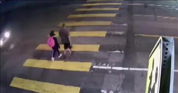 One man is being hailed a hero after this dad saves his daughter from a speeding car. 

Michael Devore and his daughter were crossing the street after leaving school when the unthinkable happened. A red car was quickly approaching and didn’t show any signs of slowing down at the crosswalk. Michael turned and noticed the dangerous situation. 

That’s when he did what any great father would do and pushed his young daughter out of the way. The speeding car continued to barrel through the street and hit Michael. He suffered multiple fractures to both of his legs but that was a small price to pay for the safety of his baby girl. 

Michael said, “My main objective was to push her out of the way and if I had to take the hit I had to take the hit.” 

While being interviewed, Michael’s daughter expressed how proud she was to call this man her father and what a hero he really is. This man’s quick thinking saved his daughter’s life. 

This just shows that a situation can change in the blink of an eye. This father and daughter were using the designated crosswalk, but a speeding car decided to ignore all the rules.

I’m just so glad that everyone is okay and Michael will make a full recovery. There’s truly nothing like the love a father has for his daughter and this situation is a perfect example of the sacrifices that are made. We’re all praying for Michael as he recovers from these injuries. 