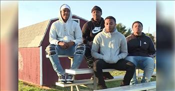 It was just another day out on the basketball court until four young men became heroes and saved a stranger’s life. After they watched him fall to the ground, they quickly stepped into action until the paramedics could arrive.
 
Mark, Ricardo, Kei’Shon, and Keijuan are from Virginia. This group of friends can usually be found playing pickup basketball behind their local middle school. One day, while they were playing, a father and son joined them on the court.
 
This was when their average day took a turn. The father collapsed on the ground and the young men knew that they needed to step in with some help.
 
At first, the guys thought that the father was just tired. “About two minutes later, he was still on the ground,” says Mark. “Then his son was just looking at us.”
 
Kei’Shon and Mark quickly went to the father to pick him up and see if he was breathing. Unfortunately, he was not responding.
 
“We tried to get the son away because he started crying. We didn’t want him to see his dad laid out,” explains Mark. “So, we got the boy in the car and I drove him to his mother’s house.”
 
While Mark was comforting the son and going to get his mother, Kei’Shon performed CPR on the father. He gives all the glory to God as to how he was able to help out during this emergency.
 
“I guess, you just give it all to God,” he says. “I guess He put my hands in the right spot.”
 
Once Mark arrived back to the scene with the son and his mother, all four of the young men made it a point to help keep the two of them calm while the paramedics showed up.
 
The effort that these friends put in to help save this man’s life was such a blessing to that family! Thank God that they were on that basketball court when that man suffered a cardiac arrest. They helped save his life and truly became heroes that day.
