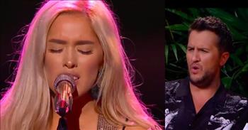 Laci Kaye Booth sings her heart out to the American Idol judges with her rendition of ‘Georgia On My Mind’ by Ray Charles.
 
This round of the audition takes place in Hawaii where the contestants are performing at Disney’s Aulani Resort. With her raspy, soulful voice, Laci clearly impresses the judges and audience with her unique take on ‘Georgia On My Mind’. Judges Luke Bryan, Katy Perry and Lionel Richie all had positive reviews for her, sharing remarks with each other about just how special she is.
 
Laci has been singing from the age of 3 and grew up singing in church. Her voice is so full and rich that it makes her stand out from the crowd. And with her talent, beauty, and stage presence, it’s no wonder that she’s made it this far in the competition! She says that being on American Idol has been a dream of hers ever since she was a little girl.
 
"American Idol is really something I've wanted my entire life. I wished for it every single time I blew out the candles on my birthday cake, every time I threw a penny in a wishing well,” explains Laci. “This has been my wish my entire life.”

After Laci’s performance, Judge Katy Perry shares some exciting news with her. "Laci, thank you so much for being on this incredible journey with us. There's a lot of talent, and it's really difficult to get all of them into the Top 20, but I do believe that the timing is right for you."

Laci gasps when she realizes that she has made it into the Top 20 contestants. What she’s dreamed about her entire life is finally coming true! It will be great to see what other songs Laci performs in the upcoming episodes of American Idol. Her amazing voice is one that audiences will keep coming back for!
