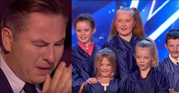The Flakefleet Primary School earned the first golden buzzer of the season when this children’s choir performed a rousing Queen audition on Britain’s Got Talent. 

Headteacher David McPartlin leads this incredible group of talented students. When they arrived on stage, I wasn’t quite sure what to expect. There were only 5 students and they looked a bit apprehensive. But when the music started, everything changed in an instant. The choir starts to belt out the iconic lyrics to ‘Don’t Stop Me Now’ from Queen.

“Tonight, I'm gonna have myself a real good time
I feel alive and the world I'll turn it inside out, yeah
And floating around in ecstasy
So don't stop me now don't stop me
'Cause I'm having a good time, having a good time”

Students start to appear from both sides of the stage and that’s when the fun begins. There are all kinds of costumes and acrobatics happening across the floor while the choir continues to sing.

 One judge described the audition by saying, “That was absolute chaos and absolute joy.” But it was judge David Walliams who was led to tears by the performance. 

“This is just one of the most joyous things I’ve ever seen and I think you’ve just made all our hearts soar today. And it’s what you want your childhood to have been like and what your children’s childhood to be like, which is just full of unbridled joy.” 

After a reaction like that, there was only one thing left for David to do. He reached over and pressed the golden buzzer sending The Flakefleet Primary School straight through to the live shows. 