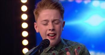 12-year-old Kerr James brought the crowd to their feet with his rendition of ‘Try A Little Tenderness’ on Britain’s Got Talent. 

This song was first recorded in 1932, and multiple artists lent their voices to the tune.  Some popular versions come from Bing Crosby and Ted Lewis. But it was Otis Redding’s soulful version of the song in 1966 that truly propelled it to popularity. 

“You know she's waiting
Just anticipating
The thing that you'll never, never, never, never possess, yeah, yeah
But while she's there waiting
Without them try a little tenderness
That's all you got to do”

Today, young Kerr James is performing this iconic song and it’s definitely not what I expected from the 12-year-old. 

Kerr is auditioning for the popular talent competition, Britain’s Got Talent. Even though he may be young, Kerr has been performing for years. This teen also writes his own songs and plays a variety of instruments. 

When he stepped onto the stage, I was prepared for a modern song. I did not think this young boy would sing a soul song like ‘Try A Little Tenderness.’ But as soon as he started to belt out the powerful lyrics, everyone was blown away. 

The judges have a look of shock and awe on their faces while the audience is cheering with excitement. And when he hit that high note at the end, I knew this wasn’t the last we would be seeing of Kerr James. 

I can’t wait to see what the future holds for this rising star in the competition.