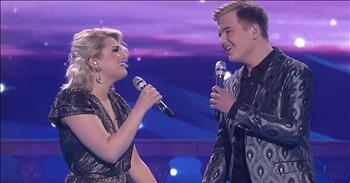 American Idol alums Maddie Poppe and Caleb Lee Hutchinson perform ‘A Whole New World’ during Disney night. 

The pair met while competing on American Idol in 2018. Maddie ended up winning the competition with Caleb coming in as the runner up. Since that time, the two have developed a great friendship and they enjoy singing together. 

Previously, the duo performed <a href="https://www.godtube.com/watch/?v=111EMMNU">‘You’ve Got A Friend In Me’</a> from the Disney film Toy Story. Today, Maddie and Caleb are back on the American Idol stage for another Disney classic from Aladdin. 

“I can show you the world
Shining, shimmering splendid
Tell me, princess, now when did
You last let your heart decide?”

Their vocal style lends perfectly to duets and there is clearly charisma between Maddie and Caleb. First, Caleb steps onto the stage and starts out the famous tune with his deep drawl. Then, Maddie appears from the side-stage and belts out the accompanying lyrics with her soulful vocals. 

“A whole new world
A new fantastic point of view
No one to tell us no
Or where to go
Or say we're only dreaming”

It’s so amazing to see these two back on the stage that started it all. American Idol can be a stressful competition, but Maddie and Caleb certainly found happiness during that time. As they sing ‘A Whole New World’ while holding hands, you can truly feel that they mean every single word. 

I hope this unique duo continues to bless us with more performances together. Don’t you agree?