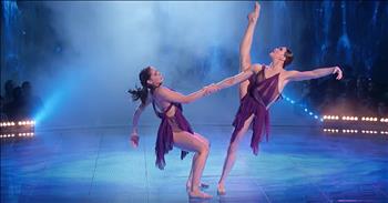 Ellie and Ava perform a beautiful contemporary routine to ‘Head Above Water’ from Avril Lavigne. These two sisters are competing on NBC’s World Of Dance. 

This incredible dance competition brings together the best talent from all over the globe for a $1 million prize. ‘Head Above Water’ was written after the singer-songwriter went through great trials in her life. 

Avril stepped away from the music scene for five years while she fought a difficult battle with Lyme Disease. Once her health improved, Avril penned this song about leaning on her faith in tough times. 

“God, keep my head above water 
Don't let me drown, it gets harder 
I'll meet you there at the altar 
As I fall down to my knees” 

Today, Ellie and Ava have put together an incredible dance routine to this powerful song. This performance put so many of the emotions into movement as the teens dance along to the beautiful words.  

“God, keep my head above water 
I lose my breath at the bottom 
Come rescue me, I'll be waiting 
I'm too young to fall asleep” 

You can feel the weight and passion behind every single move and the judges are obviously blown away. These sisters have so much talent and grace that it is no wonder that they have made it this far. 

With powerful song choices and even more impressive moves, this teen duo definitely has what it takes to go the entire way. What do you think about Ellie and Ava’s World Of Dance performance?