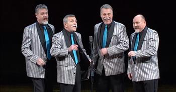 The talented barbershop quartet of New Image performs a rousing rendition of the Hank Williams classic, ‘Hey Good Lookin’.’ 

This is one of the most famous songs from the legendary musician and these four men certainly do it justice. Without any musical backing, they belt out these iconic lyrics with ease.

“Hey, Hey, Good Lookin’
whatcha got cookin’ 
How's about cookin' somethin' up with me … 
Hey, sweet baby
don't you think maybe 
We could find us a brand new recipe” 

The origination of this beloved song is actually an interesting story. The song was written and recorded by Hank Williams in 1951. It was supposed to be released by Jimmy Dickens. Hank and Jimmy were good friends and, one day, Hank joked that it was about time that Jimmy had a hit song. 

So, in about 20 minutes, Hank Williams wrote ‘Hey Good Lookin’.’ After he was finished, he liked the tune so much that he ended up recording it himself. 

The song instantly hit number one on the country charts and spurred countless covers, including prominent artists such as George Jones and Ray Charles. The song was even inducted into the Grammy Hall Of Fame in 2001. 

Now, this barbershop quartet is putting their own spin on the tune and it’s one you don’t want to miss. There’s something about hearing this classic song performed a cappella that truly gives it an entirely new feel. And the men of New Image look like they’re having the time of their lives on stage. Who else loves this song? 