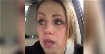 This hard-working mom is opening up about the difficulties of ‘mom life’ and it’s incredibly honest. 

When her infant started to cry in the car, this mother began to feel overwhelmed. The frustration of the situation led her to tears. That’s when she pulled out her camera and started to record the unfiltered moment. 

As tears streamed down her face, this mom spoke to other women who may be feeling the same way. “This is me just trying to be real, showing what mom life could be like. Because it’s hard. And it’s not always easy.” 

We all go through tough times in our lives, especially when it comes to parenting. But it is so important to remember that you are doing all that you can and that this is just a season of your life. It’s easy to look at social media and think that everyone else has parenting completely figured out. 

In reality, there is so much that we don’t see and everyone is just doing the very best that they can for their children. This mother goes on to say that “when you feel like you’re going insane and that you’re a failure as a parent, you just remind yourself that you are doing the best that you can.” 

Parenting is going to be different for everyone and some things that work for one person, won't work for another. But in the end, becoming a parent is one of the greatest experiences and it truly changes you for the better. If you’re walking through a difficult season, just remember that God is with you each step of the way. 