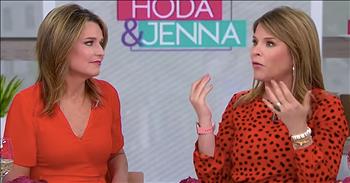 Today Show personality Jenna Bush Hager shares opens up about learning a sweet lesson from a child at church. 

While sitting down with Savannah Guthrie for the fourth hour of The Today Show, an interesting study from The Wall Street Journal was brought up. As we grow older, adults are finding it harder and harder to make friends. But there is another interesting fact found in the study. 

Jenna explained, “So experts have found that people’s moods improve after having conversation with a total stranger.” She was reminded of this simple principal during a recent church service. One of her daughters was having a difficult time being alone for Sunday school. 

That’s when another child in the classroom came up to Jenna’s little girl and introduced herself. The two new friends hugged and Jenna’s daughter was immediately cheerful and ready to be on her own. 

“These little things that are so easy for kids become harder for adults,” Jenna said. Savannah and Jenna went on to say that many adults are so focused on their destination or have their heads in their phones. But when we take the time to look up, something truly amazing can happen. 

“Everyday, if you can have a little bit of a surprise interaction with somebody. Smile at somebody, wave at somebody, tell somebody that they look beautiful. Whatever it is, let’s make people happy.” Sometimes, all it takes is a simple gesture from a child to remind us all what this world is really about. 