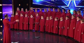 This children’s church choir brought down the house with their incredible rendition of ‘Can You Feel The Love Tonight’ on Britain’s Got Talent. 

When the Truro Cathedral Choir stepped onto the stage, you can hear a collective ‘awe’ from the audience. Ranging in age from eight to eighteen, these talented singers are hoping that their voices can propel them to the next level. 

When Simon asked the choir director why they decided to come on BGT, he replied, “"The show has done so much for variety and bringing it back into the mainstream, we hope something really traditional can be part of that." The choir did an incredible job of combining a traditional choral sound with a modern song. ‘Can You Feel The Love Tonight’ was featured in the 1994 Disney film ‘The Lion King.’ Elton John composed this Academy and Grammy winning song. 

“And can you feel the love tonight? It is where we are 
It's enough for this wide-eyed wanderer that we got this far 
And can you feel the love tonight? How it's laid to rest 
It's enough to make kings and vagabonds believe the very best” 

This Disney classic is a special song for many people around the world. It reminds them of a certain person, place or how they felt hearing it for the very first time. The beautiful words are the perfect compliment to the talented voices of this children’s choir. The group easily impressed the judges and earned 4 ‘yes’ votes to move on to the next round. What do you think they will perform next?
