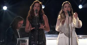Maelyn Jarmon, the winner of the twelfth season of The Voice performs a beautiful duet of ‘Angel’ with Sarah McLachlan. 

The 26-year-old became a fan-favorite with her performances of songs such as ‘The Scientist’ and ‘Mad World.’ As part of Team John Legend, Maelyn continued to bring her best every single week. Early on, we learned that this incredible singer is completely deaf in her right ear. 

When she was a baby, tubes were inserted into her ears to help combat ear infections. But that lead to permanent damage. Maelyn has never let her hearing impairments stop her from from following her musical dreams. In fact, she embraces her limited hearing and has connected with so many fans that have a similar struggle. That’s one of the reasons she developed such a loyal following and, ultimately, won The Voice competition. 

On the season finale, Maelyn stood on stage with a musical icon and performed ‘Angel’ with the original singer and songwriter, Sarah McLachlan. 

“In the arms of the angel
Fly away from here
From this dark, cold hotel room
And the endlessness that you fear
You are pulled from the wreckage
Of your silent reverie
You're in the arms of the angel
May you find some comfort here”

This song has provided comfort and support to so many hearts all over the world. And it is the perfect compliment to her beautiful vocals and tone. Maelyn certainly deserved the trophy and we definitely haven’t seen the last of this incredible musician. 
