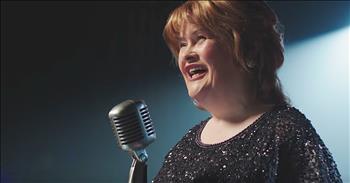 Singing sensation Susan Boyle performs a stunning rendition of ‘Stand By Me.’ 

Susan originally won over the hearts of the world when she appeared as a contestant on Britain’s Got Talent in 2009. When she first stepped onto stage, some people looked down on her outward appearance. But Susan easily changed their mind with her opera performance of ‘I Dreamed A Dream.’ 

From that moment on, Susan’s life completely changed. Even though she didn’t win her season of the popular talent competition, she became a household name selling millions of albums and touring the world. Today, Susan is back with her latest single, a cover of the iconic Ben E. King song ‘Stand By Me.’

“When the night has come
And the land is dark
And the moon is the only light we'll see
No I won't be afraid, no I won't be afraid
Just as long as you stand, stand by me
So darlin', darlin', stand by me, oh stand by me
Oh stand by me, stand by me”

Over the years, this song has been covered by countless artists in many different genres. But none of those can compare to the opera voice of Susan Boyle. She truly puts a new spin on this classic and it’s absolutely incredible to hear. 

Susan has come such a long way from her first audition on Britain’s Got Talent. I always look forward to her performances and this one is no exception. We can all agree that Susan is a beautiful person inside and out. 
