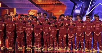 Dance group V Unbeatable from the Mumbai slums in India follow their dreams with America's Got Talent audition. This dance crew ranges in ages from 12 to 27. 

In total, there are 28 members of the group and many of them come from the slums of Mumbai. In these areas, there is no electricity and the conditions are very dirty. Many times there are seven or more people in one area that is meant for barely two. “Each day we pray for a better life, but in the slums, there is very little opportunity for us.” 

There are not many opportunities in these areas, but this group has found comfort and support through dance. Together, they are taking their unique talents all the way to the America's Got Talent stage and it's one audition that you don't want to miss. 

While sharing their story, the judges are automatically intrigued by the group. But once they start to actually dance, the entire theater was blown away. This fast-paced routine is a combination of dance and acrobatics that will truly leave your jaw on the floor. There are so many flips and twists that I barely keep up, let alone imagine actually completing these maneuvers. And just when you think it can't get any better, the group kicks it up another notch for the grand finale. 

V Unbeatable is truly a group like no other and they have inspired so many around the world with their story. I am so excited to see where this journey takes them. 