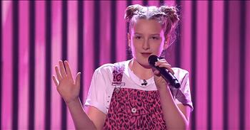 11-year-old Giorgia Borg returns to the Britain’s Got Talent stage with another original song. 

When we first met Giorgia, she stepped onto the BGT stage full of confidence. She first brought the judges a song she had written on her own about parents not listening to their children. The lyrics were thoughtful and well beyond the capabilities of a normal 11-year-old. 

The crowd and the judges immediately took notice of this young talent. In fact, judge Alesha was so moved by Giorgia’s song that she pressed the coveted golden buzzer. That sent this young girl straight through to the semi-finals. Now, she is back with another incredible original song titled ‘Be Free.’ 

Giorgia showed no nerves as she moved all around the stage to this upbeat tune. You can tell that this teen puts her heart and soul into every song and she’s truly giving it her all. At the end of the performance, all four judges stood up for a huge round of applause. Giorgia has inspired so many others with her uplifting words and big voice. 

Even judge Simon Cowell had high praises for her saying, “You are a gutsy little thing. Your confidence is quite extraordinary. I really believe you are going to have a career in this business.” 

I definitely agree with Simon. I think we are going to be seeing a lot more of Giorgia in the future. What did you think of this original song? Can you believe she is only eleven years old?