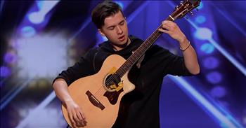 18-year-old Marcin Patrzalek gives Beethoven a rock makeover with his unique guitar audition on America’s Got Talent. 

Marcin is a Polish fingerstyle guitarist. This means that he only uses his fingers to strum and play. It’s a technique that can be mentally and physically difficult to master, but Marcin’s love for the instrument left him determined to perfect his style. 

In 2015, he gained some popularity after winning Must Be The Music, a Polish talent show. But now, this young man is vying for the title on AGT, which he considers to be the best show on Earth. 

Marcin has been trying to get on the popular talent competition for four years. Now, he’s finally getting his shot to perform in front of the judges for a chance at the $1 million prize. 

Before the audition, Marcin remarked on the weight of this opportunity. “I used to perform in front of my wall and now I’m here on AGT performing in front of millions and millions of people. It’s what I want to do for the rest of my life. I feel like this is my chance to really start my American dream.” 

As soon as the teen started to play, everyone knew this was going to be a memorable audition. Marcin used his unique fingerstyle to combine Beethoven's 5th Symphony with ‘Toxicity’ by System Of A Down. 

This mashup of classical and rock produced a one-of-a-kind sound and it certainly impressed the judges. After years of hard work, Marcin is finally realizing his dream and he’s definitely got the talent to back it all up. 