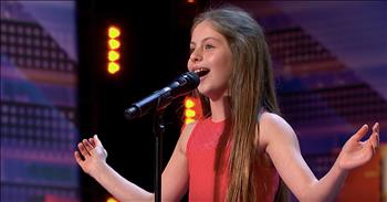10-year-old Emanne Beasha brings the crowd to their feet with her performance of the opera classic ‘Nessun Dorma.’ 

This famous song is featured in the final act of Giacomo Puccini's opera Turandot. Over the years, it has become a notable opera staple spurning covers from countless artists. But it wasn’t until Luciano Pavarotti's 1972 recording of the song that it became a pop culture phenomenon. 

‘Nessun Dorma’ also became a common tune used during sports events such as European football and soccer. Translated to English, the lyrics go like this:

“None shall sleep! None shall sleep!
Not even you, oh Princess,
in your cold bedroom,
watching the stars
that tremble with love and with hope!” 

With an arrangement full of high notes and tricky keys, ‘Nessun Dorma’ is not an easy song to perform. And today, young Emanne Beasha is lending her vocals to the famous tune. 

This Florida native was full of nerves as she stepped onto the America’s Got Talent stage to audition. But her positive personality was shining through and you could tell that this was going to be a performance to remember. 

From the very moment that she started to sing, Emanne hit every single note flawlessly. I cannot believe that this bold opera voice can come out of a girl like this. With a voice well beyond her ten years, it’s safe to say that Emanne has a bright future ahead of her. 

What did you think of Emanne and her performance of ‘Nessun Dorma?’  
