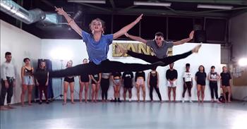 These talented, young dancers that are dancing to Lauren Daigle’s ‘You Say’ will bring a smile to your face. The beautiful, contemporary choreography really shows off the students’ skills as well as the powerful words of the song.
 
“The only thing that matters now is everything You think of me
In You I find my worth, in You I find my identity,
You say I am loved when I can’t feel a thing
You say I am strong when I think I am weak
And You say I am held when I am falling short
When I don’t belong, oh You say that I am Yours
And I believe, oh I believe
What You say of me
Oh, I believe”
 
When interviewed about the story behind the song, Lauren Daigle had some great words to share about identity and why this song is so important to her.
 
“I think a lot of times we build these complexes based on insecurity, based on fear, based on rejection, and lies that we have to constantly overcome. And so, this song for me was just a reminder of identity. It was a reminder that I know when I’m weak, He’s strong,” Lauren says. “When I feel inadequate, how is it that there’s always these moments where I feel like God just steps in and supersedes my inadequacies. This entire song was so every single day I would get up on stage and remind myself—no, this is the truth, this is the truth, this is the truth. Don’t get buried in confusion. Don’t get buried in waywardness. Just remember to steady the course, steady the course."
 
The moves that these dancers are doing match so beautifully with the truth that Lauren Daigle is singing in ‘You Say.’ And they make the difficult moves look so effortless! Each dancer performs the choreography with their own energy and style, but they are all stunning in their own way. What an amazing video to remind us of the beauty of dance and God’s truth!
