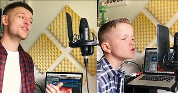 23-year-old Jordan Rabjohn performs an adorable duet with his little brother to ‘You’ve Got A Friend In Me.’ 

This popular Disney tune was first featured on the soundtrack for the hit 1995 animated movie Toy Story. The song was written by Randy Newman and speaks to the special bonds of friendship and helping out others in need. 

Since it’s original release, ‘You’ve Got A Friend In Me’ has been featured in every single Toy Story movie and was even nominated for an Academy Award. In honor of the release of Toy Story 4, this man and his younger brother are performing the beloved song.

“You've got a friend in me 
You've got a friend in me 
You've got troubles, and I've got 'em, too 
There isn't anything I wouldn't do for you 
We stick together and we see it through 
'Cause you've got a friend in me 
You've got a friend in me” 

Jordan is a talented musician from the United Kingdom. He was a finalist for Open Mic UK 2016 and named Capital FM's Vodafone Big Top 40 'Future Breaker' in 2016. 

Aside from music, Jordan loves all things Disney. So, when he heard that Toy Story 4 was coming out, he decided to cover ‘You’ve Got A Friend In Me.’ 

Since this song is all about friendship, Jordan enlisted the help of one of his best friends, his little brother. Together, they perform an adorable duet of this special song and it has garnered worldwide attention. 

The video has been viewed over 13 million times and the number continues to grow. It’s obvious that Jordan and his brother have a sweet bond and this song is the perfect way to showcase their relationship. 
