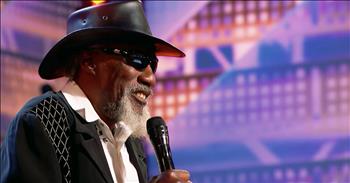 Vietnam veteran Robert Finley hopes to fulfill his musical dreams as he auditions for America’s Got Talent. 

Robert’s love of music started at a very young age. “Music was the only thing that I could get into that I wouldn’t get in trouble about.” 

At the age of 19, Robert served in the Vietnam War. After returning home, he started and family and got a job as a carpenter to support them. But he never lost his passion for music. 

About four years ago, while getting an eye exam, Robert discovered that he had glaucoma. Now, he is almost completely blind in both eyes. But Robert isn’t letting his eyesight bring him down. “A bad thing, sometimes it brings out the best thing. I began to play the music again. It made me reach inside to find myself.” 

Now, he’s auditioning for America’s Got Talent with a stunning original song titled, ‘Get It While You Can.’ This upbeat jazz tune had the audience on their feet clapping along. After the performance, Robert received a standing ovation. 

Judge Julianne Hough said, “You might not be able to see us, but I hope you can feel us.” There was so much energy in the room that Robert was sure to feel their joy and excitement. 

Then, judge Howie Mandel made his remarks. “This is so important for people to listen to the song and live life the way you do. You’re a great inspiration and a great talent.” Robert truly has a gift for performing and I’m sure we’ll be seeing a lot more of him in the future. 