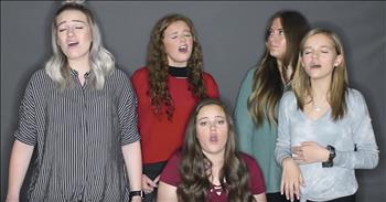 The five sisters of Better Together perform a beautiful rendition of the Lauren Daigle hit, ‘You Say.’ 

This 2018 worship song became a smash hit in both the Christian and secular music scene. It reached the top of the Christian Billboard charts and led to a multitude of covers and interpretations. 

The powerful words remind us that God provides us with strength and hope when times may seem difficult. 

“You say I am loved when I can't feel a thing 
You say I am strong when I think I am weak 
And You say I am held when I am falling short 
And when I don't belong, oh You say I am Yours 
And I believe, oh I believe 
What You say of me 
Oh, I believe” 

Better Together is a musical ensemble of five siblings. As a group, they have performed numerous hymns and cover songs. Many of their videos have been shared across social media, including this Lauren Daigle cover. 

Just listen as the sisters belt out the lyrics of ‘You Say’ with a piano accompaniment. What a beautiful reminder that we are so loved by our God in Heaven. 

Romans 8:37-39 “37 No, in all these things we are more than conquerors through him who loved us. 38 For I am convinced that neither death nor life, neither angels nor demons, neither the present nor the future, nor any powers, 39neither height nor depth, nor anything else in all creation, will be able to separate us from the love of God that is in Christ Jesus our Lord.”
