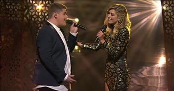 14-year-old Jordan Anthony sings a beautiful duet of Lauren Daigle’s ‘You Say’ alongside his coach, Delta Goodrem. Jordan is a contestant on the 2019 season of The Voice Australia. 

When we first met this young man, we learned that the musical prodigy had a rough childhood. He was constantly bullied, but he turned to music and writing as a means of escape. He was able to overcame his obstacles and now he’s made it all the way to the finals of the hit singing competition. 

Week after week, this teen has impressed the judges and crowd with his incredible vocals and perfect song choices. Today, he’s hitting the stage with his coach, Australian singer Delta Goodrem. Just listen as they belt out the powerful lyrics to the Christian hit ‘You Say.’ 

“You say I am loved when I can't feel a thing 
You say I am strong when I think I am weak 
And You say I am held when I am falling short 
And when I don't belong, oh You say I am Yours 
And I believe, oh I believe 
What You say of me 
Oh, I believe” 

In 2018, Grammy award-winning artist Lauren Daigle released this incredible worship song. It quickly became a smash hit and climbed to the top of the Christian Billboard charts. 

The poignant lyrics resonated with the entire world and ‘You Say’ became popular in both the Christian and secular music scene. There have been countless covers and interpretations, each one reiterating the words that our God loves us no matter what. 

With everything that he has overcome in life, Jordan is the perfect voice to sing out these special words. What a talent well beyond his years. 
