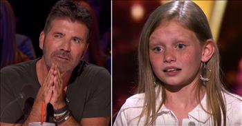 Energetic singer Ansley Burns gets another second chance after Simon Cowell stops her audition on America’s Got Talent. 

Ansley is a small-town teen from Easley, South Carolina. During her first audition, we learned that she has always dreamed of singing on the big stage. But when she was stopped midway through her performance of ‘Think’ from Aretha Franklin, her dreams almost ended right there. 

Judge Simon had issues with the backing track. He said the track was horrible and clouded Ansley’s singing. That’s when he asked the young girl to sing a cappella and her talented vocals truly shined through.

Now, Ansley is back for another performance and, this time, she’s taking on ‘Good Girl’ from Carrie Underwood. But history seemed to repeat itself as Ansley barely got to the chorus when we see Simon raise his hand to pause the music. 

He, once again, thought that the backing track was too overpowering. “Can you just do the second half of the song a cappella and make it your version?” Without hesitation, Ansley belted out the country lyrics. 

After the song, the small-town cutie earned a thunder of applause. Guest judge Ellie Kemper said, “I cannot believe the voice that comes out of you. And, to perform what you just did under this amount of pressure, to me is astounding.” 

This incredible performance was enough to land the young singer a wild card spot in the quarterfinals of the competition. Do you think Ansley Burns has what it takes to win America’s Got Talent?