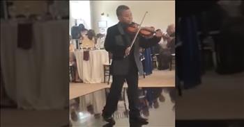 11-year-old violinist Tyler Butler-Figueroa performs a chilling rendition of Lauren Daigle’s ‘You Say.’ 

We first met this talented young man when he auditioned for America’s Got Talent. The whole world melted when they heard his touching backstory and watched his incredible performance. 

Tyler started to play the violin at age 7, after nearly losing his life to cancer. His treatments caused him to lose his hair and he immediately became a target for bullies. But music, and the violin, gave Tyler an outlet and he started to come out of his shell. 

His performance of ‘Stronger’ from Kelly Clarkson led judge Simon Cowell to press the golden buzzer. What some people may not know is that Tyler is a Christian. He has performed many gospel covers, but this performance might be my absolute favorite. 

“I keep fighting voices in my mind that say I'm not enough 
Every single lie that tells me I will never measure up 
Am I more than just the sum of every high and every low 
Remind me once again just who I am because I need to know” 

‘You Say’ garnered worldwide attention and singer Lauren Daigle even won a 2019 Grammy Award for the powerful song. The poignant lyrics serve as a reminder that when we feel small, God can lift us to greater heights. 

What a blessing to see this young man use his talents to give glory to the Lord. What a true inspiration and role model for so many around the world. 
