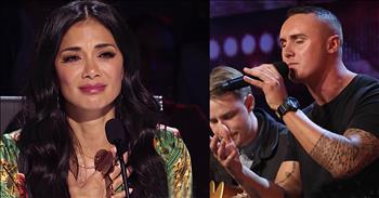 Rapper D Minor, a former homeless man, moves the judges to tears with his emotional performance on Australia’s Got Talent. 

Before his audition, the 24-year-old performer shared with the crowd that he lived on the streets when he was eleven and twelve. He faced many struggles, but a charity organization helped turn his life around. 

Now, D Minor is following his dreams and he’s made it all the way to the big stage. Today, he’s performing an original song called ‘Concrete Pillow.’

“I know it’s hard to see the future and imagine it’s bright
I have dimmed my lights down I keep crashing at night
With every foster home I’m roster in I’m highly distorted
And the pain ain’t going nowhere I don’t try to avoid it”

These emotional lyrics speak of D Minor’s time as a homeless teen. As he belted out each word, tears started to form in everyone’s eyes all throughout the theaters. 

“So build me up
And take me home
I’ll leave behind this concrete pillow
It's a concrete pillow
It's a concrete pillow
Lost and lonely and I'm just a shadow”

After his performance, D Minor earned a standing ovation. Judge Nicole Scherzinger said, “I love Australia’s Got Talent because it gives a platform and a stage for people like you, who came from the streets. And now, everyone in the whole world and all of Australia gets to hear your voice and your message and how powerful it is.” 

After four ‘yes’ votes, D Minor will move on to the next round of competition and continue to bring awareness to this heartbreaking issue. 
