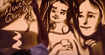 Sand artist Kseniya Simonova earns the first golden buzzer of the season with her emotional performance on Britain’s Got Talent: The Champions. 

Kseniya rose to popularity after winning Ukraine’s Got Talent in 2009. This talented woman, called sand animation, uses sand to draw and tell a story. 

Her unique talent has touched hearts all over the world and it’s taken her to some incredible places. Recently, Kseniya competed on America’s Got Talent: The Champions where she received the golden buzzer from host Terry Crews. 

She finished in third place overall. Now, Kseniya is taking her inspirational art to a whole new stage for Britain’s Got Talent: The Champions. This special format features 45 former acts from the entire Got Talent franchise. 

The list of competitors includes former winners, finalists and all-time fan favorites. Kseniya will be competing against some of the best talents ever seen. But the pressure didn’t faze this incredible woman as she used sand to tell the story of a child overcoming cancer.  

Scene by scene, we watch as Kseniya times her art to music to showcase the trials and tribulations of this battle. But then, the child is triumphant and the whole crowd starts to cheer. 

It was truly an inspiring act that had everyone on their feet. Judge Amanda Holden was so moved by the performance that she pressed the very first golden buzzer of the season for Kseniya. Now, we have to opportunity to see this unique talent again as Kseniya contends for the ultimate title. 
