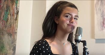 Angelina Jordan stuns her latest cover of the iconic song ‘Moon River.’ 13-year-old Angelina became an instant Internet star when she won Norway’s Got Talent back in 2014. At the time of the show, she was just eight years old. 

Her powerful voice and unbelievable performances racked up millions of views online and made her a household name. Angelina is best known for singing classic jazz tunes such as ‘Fly Me To The Moon’ and ‘Summertime.’ Elvis Presley and Frank Sinatra are some of her favorite artists to cover. 

Since her victory, she has performed all over the world and continues to share her gift with others. Today, she is using her distinctive voice to belt out the classic words of ‘Moon River.’ 

“Moon river, wider than a mile 
I'm crossing you in style some day 
Oh, dream maker, you heart breaker 
Wherever you're going, I'm going your way” 

This beloved song was originally performed by Audrey Hepburn for her film, ‘Breakfast At Tiffany’s.’ ‘Moon River’ went on to win the Academy Award for Best Original Song and the 1962 Grammy Awards for Record of the Year and Song of the Year. 

It was later recorded by Andy Williams, who would famously sing the song at the beginning of his television show. Now, young Angelina is putting her own spin on the tune and it is absolutely stunning. 

Time and time again, this talented vocalist reminds us why she won Norway’s Got Talent all those years ago. What did you think of this smooth crooner and her rendition of ‘Moon River?’
