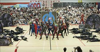 Dancers from the PAC Dance Team at Walden Grove High School perform an epic superhero routine during the Homecoming assembly. 

This talented group has truly outdone themselves with this incredible dance number. The group performed a thrilling seven-minute Marvel themed routine and wowed their fellow students. 

We first met the PAC Dance Team in 2018 when their Harry Potter dance was posted on social media and went viral. Since that time, the high school dancers competed on America’s Got Talent where they made it all the way to the semi-finals. 

Now, the group is back on the dance floor that started it all for another Homecoming assembly routine. You can bet with all the newfound attention that this group is going bigger than ever. 

With the popularity of the recent superhero movies, it was no surprise that the PAC Dance Team chose a Marvel theme. These talented teens use impeccable dance skills to bring the Avengers movie to life in a whole new way. 

Throughout the routine, we see many familiar faces such as Ironman, Thor, Doctor Strange, Spiderman, Captain Marvel and the Hulk. There’s even an appearance by the villainous Thanos. 

With a multitude of dance genres, the group has the whole crowd cheering. There’s no doubt that creating a performance like takes so much time and effort from everyone involved. But these high schoolers obviously take pride in their team and put in the work to make each performance more memorable than the last. 

Who’s looking forward to next year already?