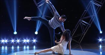 Stephanie Sosa performs a beautiful contemporary routine to Lauren Daigle’s ‘You Say’ on So You Think You Can Dance. 

In 2018, Christian artist Lauren Daigle took the music scene by storm with this powerful single. The poignant lyrics and inspirational message reached a multitude of ears in both the Christian and secular music scene. 

‘You Say’ quickly climbed to the top of the Christian billboard charts and received multiple award nominations. This worship song is a reminder of how God never stops believing in us. 

“You say I am loved when I can't feel a thing 
You say I am strong when I think I am weak 
And You say I am held when I am falling short 
And when I don't belong, oh You say I am Yours 
And I believe, oh I believe 
What You say of me 
Oh, I believe” 

Today, Stephanie Sosa is putting her own unique spin on ‘You Say’ with an incredible contemporary dance routine. Stephanie is a contestant on the sixteenth season of So You Think You Can Dance. 

As a trained ballroom dancer, Stephanie is stepping into a new genre with this contemporary dance. Robert Roldan, an all-star dancer, joins Stephanie and the pair gracefully glides across the stage to these stirring lyrics. 

The moves that these dancers are doing match so beautifully with the truth that Lauren Daigle is singing in ‘You Say.’ And they make the difficult moves look so effortless. What an incredible interpretation of this modern day worship anthem. 
