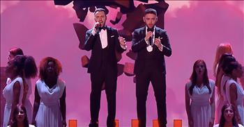 Classical singers Richard and Adam return to the Britain’s Got Talent stage for an inspiring performance of ‘The Power Of Love.’ 

We first met these two brothers when they audition for Britain’s Got Talent back in 2013. The former sandwich shop workers and cruise ship performers stunned the theater with their powerful rendition of ‘The Impossible Dream.’ 

After finishing in third place, the duo went on to release a number one album in the UK. Now, they are back on the stage that started in all as contestants on Britain’s Got Talent: The Champions. This special format features 45 competitors from all of the Got Talent franchises. 

For six weeks, these all-stars will battle it out to see who will be crowned the ultimate champion. The list of contenders includes past winners, finalists and fan-favorites. Just listen as Richard and Adam belt out the words to ‘The Power Of Love’ from Frankie Goes to Hollywood.

“The power of love
A force from above
Cleaning my soul
Flame on burnt desire
Love with tongues of fire
Purge the soul
Make love your goal”

These brothers gave this classic pop song an opera makeover and it’s truly unlike anything I’ve heard before. Now, we’re all reminded how Richard and Adam made it so far in the competition the last time. 

It was so amazing to see this duo back on stage as successful and seasoned performers. They have certainly come a long way since their initial audition and I have no doubt that they will continue to climb. 
