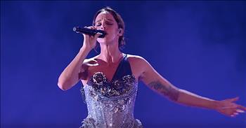 Bonnie Anderson returns to the Got Talent stage with a moving performance of ‘You Say’ by Lauren Daigle. 

This powerful single earned worldwide attention and even won a 2019 Grammy Award. The poignant lyrics serve as a reminder that when we feel small, God can lift us to greater heights. 

“I keep fighting voices in my mind that say I'm not enough 
Every single lie that tells me I will never measure up 
Am I more than just the sum of every high and every low 
Remind me once again just who I am because I need to know” 

Bonnie Anderson was just 12 years old when she won the first season of Australia’s Got Talent. Her bold voice captured the attention of the judges and she’s continued to rise in the music industry. 

Now, she’s back on the big stage as a contestant on Britain’s Got Talent: The Champions. This special format features 45 competitors from all of the Got Talent franchises. 

For six weeks, these all-stars will battle it out to see who will be crowned the ultimate champion. The list of contenders includes past winners, finalists and fan-favorites. Bonnie clearly made an impression as she belted out the lyrics to Lauren Daigle’s hit, ‘You Say.’

“You say I am loved when I can't feel a thing 
You say I am strong when I think I am weak 
And you say I am held when I am falling short 
And when I don't belong, oh You say I am Yours”

God is truly our light and our strength. These words remind us that when we put our trust in Him, there is no obstacle we cannot face. 
