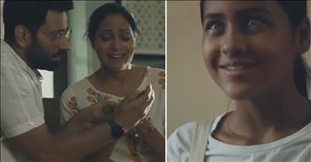 A recent Samsung ad is tugging at heartstrings all over the world as it showcases a new and innovative feature on phones. 

For decades, Samsung has been a leader in technology and, now, they’re taking it to the next level with the introduction of Good Vibes. This is a communication tool that allows those who are deaf and blind to communicate with their caregiver or loved one. 

The tool utilizes vibrations to relay Morse code messages to the blind and deaf. In return, they can use the touch screen on the phone to tap out messages to send to someone else. 

This touching commercial shows the impact of this innovative new tool and how it can truly bridge the gap between family members. Just watch as a young girl who is deaf and blind struggles with the world around her. 

Her parents try their best to care for her, but without a means to communicate, it proves to be too difficult. They make the decision to send the girl to a school where she can learn how to take care of herself and ways to understand others. It’s there that she receives the gift of a phone from her parents. 

The girl utilizes the Good Vibes tool to send a message to her parents and they cry tears of joy after “hearing” their child communicate for the very first time. With this newfound ability, life can be completely different. This is such an incredible commercial and an even more remarkable product. 