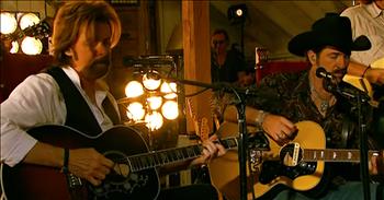 The award-winning duo of Brooks and Dunn share an incredible live performance of their hit single ‘Believe.’ 

This song was originally released in 2005 from their album Hillbilly Deluxe. The inspiring tune went on to be named single the CMA Single of the Year, Song of the Year and Music Video of the Year.

“Said, "I raise my hands
Bow my head
I'm findin' more and more truth
In the words written in red
They tell me that there's more to life
Than just what I can see, I believe"”

Nearly 15 years later, this song still strikes a chord with so many hearts all around the world. Today, Brooks and Dunn are performing this song again at the iTunes studio. 

Hearing the lyrics make me think back to the story about ‘Old Man Wrigley’ and how he struck up a friendship with a young boy. The man’s wisdom left a mark on the boy and he carried those lessons with him for a lifetime. 

“I can't quote the book
The chapter or the verse
You can't tell me it all ends
In a slow ride in a hearse
You know I'm more and more convinced
The longer that I live
Yeah, this can't be (no, this can't be), no, this can't be (no, this can't be)
No, this can't be all there is”

The words of ‘Believe’ speak to faith and belief in God. After experiencing the pain of a lost loved one, this now-grown man is more and more convinced that the Lord is truly guiding our lives. 

Who remembers this song when it originally came out?
