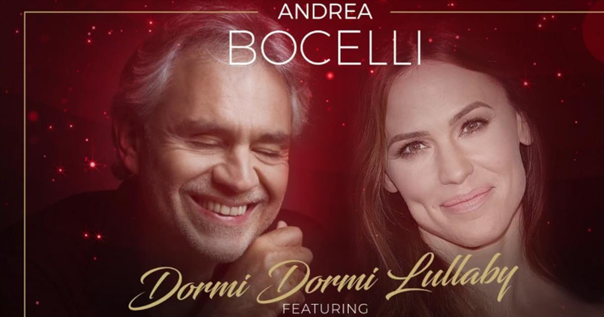 Jennifer Garner And Andrea Bocelli Duet Video