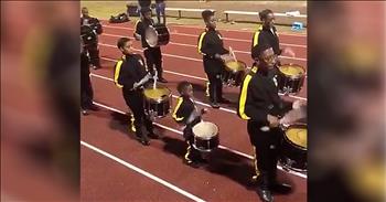 A 5-year-old boy is getting his chance to shine as he joins a high school drum line. 

Jeremiah Travis showed a talent for music at a very early age. In fact, his mother, Nicole Jackson, recalls how he would bang on anything he could before he was one. 

A few years later, he was watching the local school band perform when he caught the attention of the band director, Chesteron Frye. “He was sitting in the stands just beating on the stands with some drumsticks.” 

The director approached Jeremiah and asked him to play the drums. Shortly after, Jeremiah was invited to be a full-time member of the St. Helena College and Career Academy band. 

The incredible kindergartner may be the youngest member of the band, but he always puts in one hundred percent. Chesteron told WAFB 9, “It’s mind-blowing every day. Every single day he comes in and every single day he works. His work ethic is through the roof for a 5-year-old.” 

This pint-sized drummer has his sights set high and he hopes that drumming will continue into college. And with his incredible attitude towards music and performing, things are definitely looking bright for young Jeremiah. “He got all the dance moves, he knows all the cadences, he knows all the songs that we play, he comes in after he leaves the early learning center and he comes in and grinds just like us.” 

What an amazing and inspirational 5-year-old. He’s not letting anything stand in the way of his dreams!