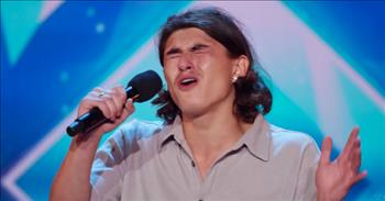 In this moving audition on Australia’s Got Talent, an insecure teen finds his confidence after performing in front of the supportive audience and judges.

Jayden Appleby is a 17-year-old from Hobart, Tasmania. Before his audition starts, one of the judges asks if he has performed before. “This is actually my first time even singing into a mic, really,” he responds.
 
The audience and judges are shocked after he says this but are excited to hear him perform. He says that he will be singing ‘All I Want’ by Kodaline.
 
“When you said your last goodbye
I died a little bit inside
I lay in tears in bed all night
Alone without you by my side
But If you loved me
Why did you leave me
Take my body, take my body
All I want is, and all I need is
To find somebody, I'll find somebody like you”
 
One of the judges asks Jayden why he chose that song to audition with. “I just feel that some of the lyrics really hit home,” he shares. “I can relate to them a lot in what’s happened in my life.”
 
He then goes on to explain some of the challenges that he has faced growing up.
 
“Singing for me really was an escape,” Jayden says. “Growing up, I sort of had it a bit rough, here and there, with my mom and dad in and out, and myself, in and out of home… I don’t really have my mom around as much as I’d like, or the relationship that I’d like to have… I feel like I’ve sort of been battling things by myself, and when I sing, I’m trying to stop feeling alone. It’s like the endorphins releasing, the anger and the sadness can just be let out.”
 
His aunt was able to be there for him as support during his Australian’s Got Talent audition. “He’s so talented,” she explains. “He just needs to believe in himself. And this is a great opportunity for him to actually put his heart and soul into something.”
 
During his powerful and emotional performance, the judges on the show were tearing up while listening to his beautiful and unique voice. After he finished singing, Jayden received a standing ovation from the crowd!
 
“Jayden, some people sing songs at people, and some people, like you, make people feel songs,” explains one judge after Jayden’s audition. “You know there’s a huge difference, don’t you?”
 
“Yeah, and that’s what music has been for me, and why I love it,” shares Jayden. “Because it’s brought me out of those dark places. And look where I am now!”

May Jayden’s musical talents continue to bring joy to himself as well as others!

