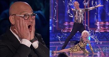 Paddy, an 85-year-old salsa dancer, and her partner Nicko return to the Got Talent stage for another incredible routine that leaves the judges in awe. 

We first met this unlikely duo when they competed on Britain’s Got Talent back in 2014. At the time, Paddy was 80 and she made quite the splash as an energetic salsa dancer with her younger partner, Nicko. 

The entertaining pair finished in ninth place but they caught the attention of the entire world. We learned that after Paddy’s husband died, she decided to take up dancing lessons. That’s where she met her teacher, and now partner, Nicko. 

Today, Paddy is 85-years-old and she isn’t letting anything slow her down. In face, she is currently the Guinness World Record holder for the 'Oldest Acrobatic Salsa Dancer.’ 

We all know that age doesn’t mean a thing and Paddy and Nicko are out to prove that once again as contestants on America’s Got Talent: The Champions. Season 2 of this popular franchise features over 40 vetted acts from all over the globe. 

The list of contenders includes past winners, finalists and fan-favorites. Just watch as Paddy and Nicko flip and twirl all around the dance floor as the judges gasp and cheer along the way. 

From the very beginning, this entertaining routine took us on a roller coaster of emotion and I wouldn’t expect anything less from this fiery duo. I am so happy to see this pair on the stage again and I hope there is more where that came from!