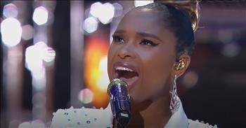 Grammy award-winning artist Jennifer Hudson performs an awe-inspiring rendition of the hit song ‘Hallelujah.’ 

Leonard Cohen’s rendition of ‘Hallelujah’ is one of the most popular songs of all time. The powerful song was originally released in 1984, but it wasn’t until Jeff Buckley released the song on his 1994 album, ‘Grace’ that the song really started to gain momentum. Since that time, it’s become a worldwide phenomenon and cementing itself in music history. 

Over the years, many artists have covered this powerful song, which sounds like a perfect blend of a rock ballad and a gospel song. Some notable covers include Bon Jovi, Pentatonix and Susan Boyle. 

Today, powerhouse vocalist Jennifer Hudson is putting her own spin on ‘Hallelujah’ and it’s absolutely incredible. We first met Jennifer when she appeared as a contestant on the third season of American Idol. 

She may not have won the competition but that clearly did not stop her from becoming a Hollywood legend. Jennifer went on to appear in hit films such as Dreamgirls, release multiple chart-climbing albums and she even received a star on the Hollywood Walk Of Fame. 

Today, she’s at the Global Citizen Prize award ceremony for a special performance of ‘Hallelujah.’ Just listen as she stands on stage and belts out these iconic lyrics. 

The whole crowd is on their feet as she hits every single note perfectly. This is not an easy song to sing but Jennifer makes it look so easy. This is definitely one rendition of ‘Hallelujah’ that you will want to hear again.