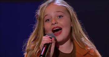 11-year-old Margaux earns the coveted golden buzzer with her performance of ‘At Last’ on Sweden’s Got Talent. 

This classic song was originally written in 1941 for a musical, but it wasn’t until 1960 that it became the iconic tune it is today. Etta James recorded her own arrangement and the song went straight to number one. 

Even decades later, ‘At Last’ continues to be regularly played and covered by other artists all over the world. And whenever you hear those famous lyrics, it truly transports you back to another time and place. 

“At last my love has come along 
My lonely days are over and life is like a song, oh yeah 
At last the skies above are blue 
My heart was wrapped up clover the night I looked at you” 

Today, young Margaux is putting her own spin on this classic during her audition for Sweden’s Got Talent. From the very first note, I knew that this was going to be an incredible performance. She may be young but this girl has such a big voice. 

In fact, Margaux hits every single note perfectly and even adds a little bit of personality to the performance. It’s no surprise that all of the judges gave her rave reviews. But I don’t think anyone was more shocked than Margaux when one of the judges hit the golden buzzer sending her straight through to the next round. 

I am so excited to see what the future holds for this young talent and her powerhouse vocals. 
