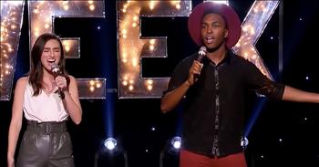 American Idol contestants Genavieve Linkowski and Travis Finlay hope that their rendition of ‘The Prayer’ is enough to make it to the solo rounds. This powerful song was originally written by David Foster, Carole Bayer Sager, Alberto Testa and Tony Renis in 1999. 

It was written in both English and Italian for artists Celine Dion and Andrea Bocelli to sing solo. But it was their incredible duet performance that truly propelled the song into the classic that it is today. 

“So let the children remember the sun 
Let them dance, let them soar 
For their lives have begun 
Let the children engender the rain 
As the river runs through fields 
Forever subsiding their pain 
Prayer”

Today, another talented duo is hoping that their duet performance will be enough to impress the judges and continue on their journey to be the next American Idol. Genavieve Linkowski and Travis Finlay were both standout performers during their initial audition. And Genavieve is no stranger to American Idol. 

She actually made it all the way to Hollywood when she auditioned two years ago. But tragedy struck her family when her sister passed away and Genavieve didn’t know if she would ever sing again. 

Thankfully, she’s back on the stage and she’s got an incredible duet partner in Travis Finlay. And as these two belt out the beautiful words of ‘The Prayer’ it easily earned them a spot in the solo round. 

Now, only time will tell if one of these young artists has what it takes to be crowned the ultimate champion.
