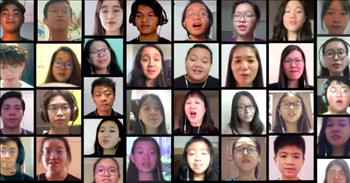 In this beautiful video, a virtual choir performs the song ‘For the Beauty of the Earth.’
 
“For the beauty of the earth, for the beauty of the skies,
For the love which from our birth, over and around us lies,
Lord of all, to thee we raise, this our grateful hymn of praise.
 
For the beauty of each hour, of the day and of the night,
Hill and vale, and tree and flower, sun and moon and stars of light,
Lord of all, to thee we raise, this our grateful hymn of praise.”
 
The video starts off with the conductor on screen. Then, many faces appear as they all start singing their different parts of the song. They all sound so beautiful together!
 
“This is our little song of praise and thanksgiving to God Almighty who created all things for the good of the human race,” <a href="https://www.youtube.com/watch?v=UFz3uQbImnw">writes</a> the virtual choir about this video. “It is in this difficult time of the COVID-19 pandemic that we would like to express our solidarity to the victims and their loved ones, those affected and those who contribute by sacrificing their thoughts, energy, resources and time, some as far as risking their personal health to fight the war against this worrying pandemic.”
 
The talented group continues with saying that they are all from different walks of life and hope that this video blesses everyone who sees it.
 
“We pray that these <a href="https://www.youtube.com/watch?v=UFz3uQbImnw">voices</a> from our own homes may bring positive energy to those who hear them as we remind ourselves to give thanks to the gifts that we often take for granted, the gift of creation, the Mother Earth, our daily needs, education, jobs, family members and friends. We come from all walks of life (students, parents, children, workers) from all over the world that share the common passion for music and we believe that through music, we can spread the message of hope, encouragement and love, especially in this time of crisis.”
 
What an amazing and touching rendition of this beautiful classic! Let your heart be uplifted by this wonderful music.

