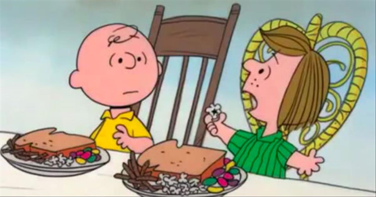 Iconic Charlie Brown Clip Reminds Us Of The Meaning Of Thanksgiving