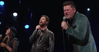 Vocal powerhouses Jason Crabb and Jay DeMarcus team up for a stunning performance of ‘A Strange Way To Save The World.’ This beautiful song reminds us of the incredible miracle of Jesus’ birth. He was born unto Earth and died for our sins. Now, we are free to live out our days in Heaven.

“Now, I'm not one to second guess
What angels have to say
But this is such a strange
Way to save the world”

Today, Jason Crabb and Jay DeMarcus are performing this touching song at the Grand Ole Opry. 

Jason was the lead singer of The Crabb Family band before they retired in 2007. Now, Jason is a Grammy award-winning solo artist leading the way with songs such as ‘Love Is Stronger’ and ‘The Song Lives On.’

And you may recognize Jay DeMarcus as a member of the world-renowned country group, Rascal Flatts. Both of these vocal talents have decades of experience and, today, they’re using their musical gifts to give praise to His Name with this rendition of ‘A Strange Way To Save The World.’

“To think of how it could have been
If Jesus had come as He deserved
There would have been no Bethlehem
No lowly shepherds at His birth”

Isaiah 40:26 “Lift up your eyes on high and see: who created these? He who brings out their host by number, calling them all by name, by the greatness of his might, and because he is strong in power not one is missing.”
