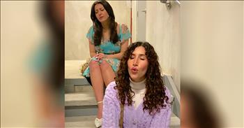Grab a tissue. Not because this video is sad but because it is so hauntingly beautiful, you may get teary-eyed. 

Two women perform Titanic's ‘Hymn To the Sea’ in a stairwell of all places. One would expect this performance to be showcased in a music room or on stage but these two ladies discovered that an impromptu stairwell jam session is just as good as a recording studio, if not better. 

Thanks to COVID, recording studios are closed and talented vocalists like these two, Lauren Paley and JADA are finding new and creative ways to share their gifts of singing with the world. But it gets even crazier, the song they chose to perform has no words. 

Remember the iconic movie Titanic? Perhaps you remember the pivotal moment when the quartet performed this song as the Titanic went down. The song was written by James Horner for bagpipes and it later became an overnight sensation. 

Lauren and JADA were able to mirror the sorrow and beauty of the song with their incredible voices! The concrete walls acted like a synthesizer and added so much depth to this hymn!

After the pair teamed, this sacred harmony went viral with more than 33,000 views and counting. But this isn’t the first time Lauren has sung in a stairwell. She does it so often, she updated her bio line on Tiktok stating, “I sing in stairwells,” and calls herself “The Stairwell Siren.” 

Lauren’s first video received over three million views across her social media platforms. If this is what a stairwell siren sounds like, I’m in. Who else is looking forward to her next video? 

Let the word of Christ dwell in you richly, teaching and admonishing one another in all wisdom, singing psalms and hymns and spiritual songs, with thankfulness in your hearts to God. <a href="https://www.godtube.com/bible/colossians/3-16">Colossians 3:16</a>
