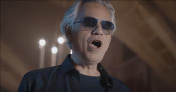 Enjoy the unmistakable tenor voice of Andrea Bocelli as he performs ‘You’ll Never Walk Alone.’

This iconic song was originally a show tune from the musical ‘Carousel.’ Written by world-renowned composers Richard Rodgers and Oscar Hammerstein, the song was first released in 1945. 

In later years, the song garnered mainstream attention after other artists lent their vocals to the tune. On of the most famous renditions comes from Elvis Presley who released his version of the single in 1967. In face, he even titled his album after the song. 

“When you walk through a storm hold your head up high 
And don't be afraid of the dark. 
At the end of a storm is a golden sky and the sweet silver song of a lark. 
Walk on through the wind, Walk on through the rain.” 

For decades, Andrea has been showcasing his incredible vocal skills with songs such as ‘The Prayer’ and ‘Time To Say Goodbye.’ After a 14-year hiatus from releasing an album, Andrea produced ‘Si’ in 2018. 

This international success proved that the Italian vocalist is still a powerhouse and that the best may be yet to come.

Today, he’s sharing his updated rendition of ‘You’ll Never Walk Alone’ from his newest album, Believe. <a href="https://www.youtube.com/watch?v=CP1_JQ1VPnw">The album is described as</a> “is a collection of uplifting songs that have inspired and sustained Andrea over the years.”

“Tho' your dreams be tossed and blown. 
Walk on, walk on with hope in your heart 
And you'll never walk alone, 
You'll never, ever walk alone.” 

As you hear these words, I’m reminded of God’s never-ending presence in our lives. Even when we may not feel Him, God remains by our side each step of the way.
