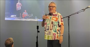 Christian singer and songwriter Mark Lowry worships the Lord with ‘The Old Rugged Cross.’ This beloved hymn is a favorite by so many all around the world. It’s truly the perfect reminder that God gave everything to give us eternal life. 

“On a hill far away stood an old rugged cross 
The emblem of suffering and shame 
And I love that old cross where the dearest and best 
For a world of lost sinners was slain” 

Mark Lowry is a talented artist. Over the years, he has been a part of the famed Gaither Vocal Band and even performed Christian comedy. But he is most well known for penning the modern day Christmas classic, ‘Mary Did You Know.’ 

Today, he is leading us in worship with the iconic words of ‘The Old Rugged Cross’ at Gaither Family Fest 2021.
 

“So I'll cherish the old rugged cross 
Till my trophies at last I lay down 
I will cling to the old rugged cross 
And exchange it some day for a crown” 

I just love hearing these old hymns and hope that they never go out of style. This is such a beautiful way to praise our Lord and I cannot help but sing along. 
Galatians 2:20 “I have been crucified with Christ. It is no longer I who live, but Christ who lives in me. And the life I now live in the flesh I live by faith in the Son of God, who loved me and gave himself for me.”
