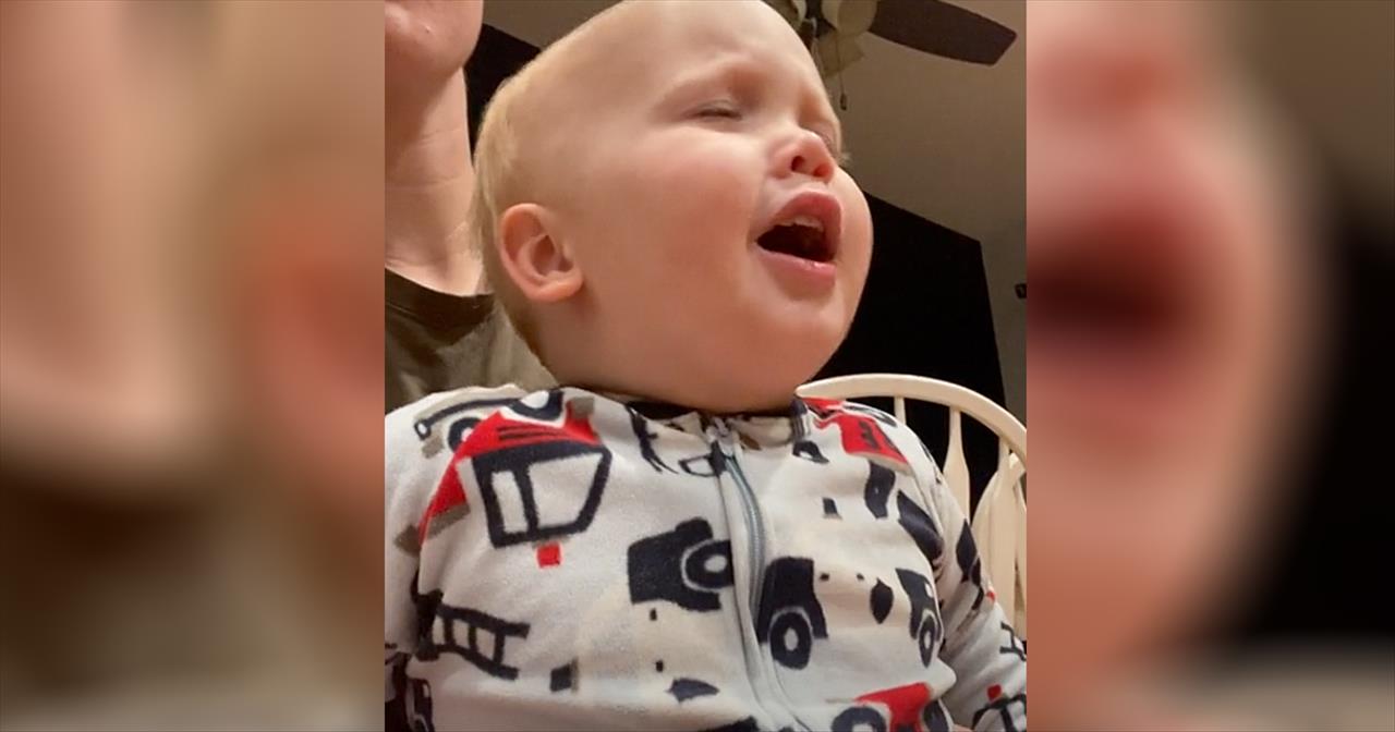 Toddler Moved By The Spirit As He Sings 'God Only Knows'